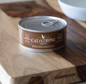 Conserve pour chat Fromm CATaSTRONI- Caisse de 12- Ragoût de dinde et légumes 5.5oz