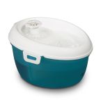 Charger l&#39;image dans la galerie, Cat H2O- Fontaine abreuvoir pour chat 1.2 litres turquoise
