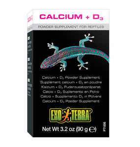 Supplément de calcium + D3 Exo Terra en poudre