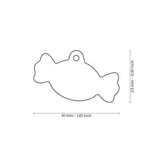 Charger l&#39;image dans la galerie, Médaille pour chien collection Food, Bonbon
