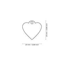 Charger l&#39;image dans la galerie, Médaille collection Arc-en-ciel, Coeur petit
