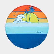 Charger l&#39;image dans la galerie, ICE MAT™ - Tapis de refroidissement - Tropical bleu foncé
