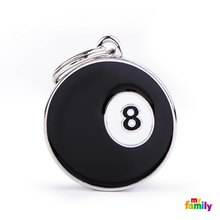 Charger l&#39;image dans la galerie, Médaille collection Charms, &quot;BILLARD&quot;, GRAND
