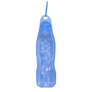 Distributeur d’eau portatif avec bouteille à eau de 500 ml, bleu – Dogit