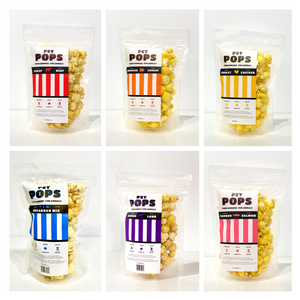 PetPops - Gâteries de popcorn pour chien au boeuf