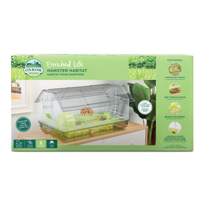 Oxbow Enriched Life - Habitat Pour Hamsters 24,5"x13,62"x12,52"