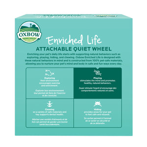 Oxbow Enriched Life - Jeu D'excercise Pour Rongeur, Roue Silencieuse