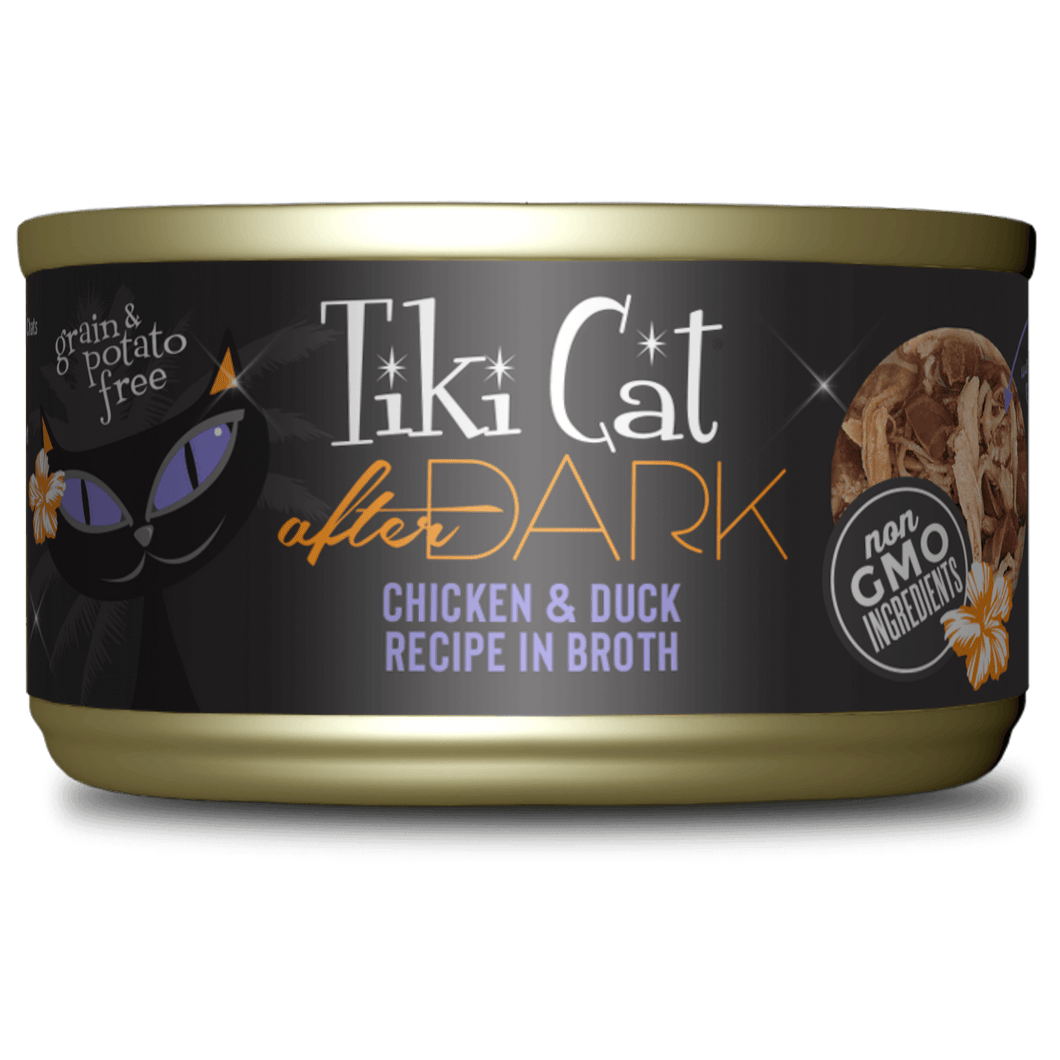Tiki Cat After Dark, conserve pour chat recette de poulet et canard - Boutique Le Jardin Des Animaux -conserve pour chatBoutique Le Jardin Des Animaux201-11238