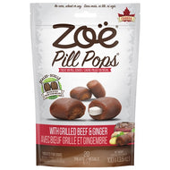 Bouchées pour comprimés Zoë Pill Pops - Bœuf grillé avec gingembre - 100 gr (3,5 oz)