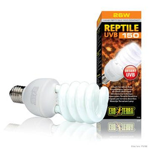 Ampoule fluocompacte Reptile UVB150 Exo Terra, 26 W - Boutique Le Jardin Des Animaux -Eclairage reptileBoutique Le Jardin Des AnimauxPT2189