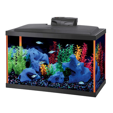 Aquarium équipé Aqueon, NeoGlow LED, 10 gallons, orange - Boutique Le Jardin Des Animaux -AquariumBoutique Le Jardin Des Animaux22676