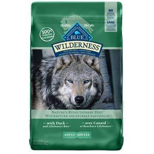 Blue Buffalo Wilderness nourriture pour chien - haute teneur en protéines et sans céréales au canard - Boutique Le Jardin Des Animaux -Nourriture chienBoutique Le Jardin Des Animaux279-12674