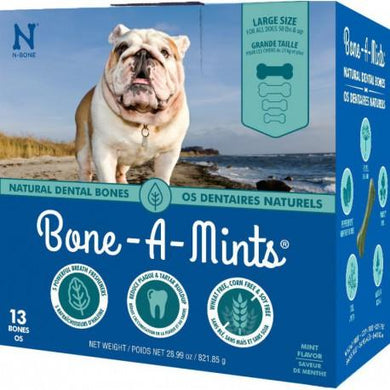 Bone-A-Mints Os dentaire naturels Large - Boutique Le Jardin Des Animaux -Gâterie pour chienBoutique Le Jardin Des AnimauxBA80134