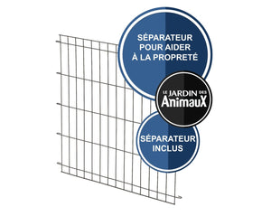Cage métallique pour chien. 30” X 19” X 21” - Boutique Le Jardin Des Animaux -CageBoutique Le Jardin Des AnimauxBZ10679