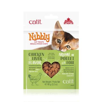Catit Nibbly régal pour chat au poulet et foie - Boutique Le Jardin Des Animaux -Gâterie pour chatBoutique Le Jardin Des Animaux44477