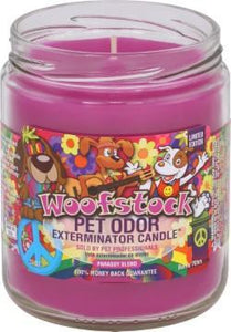 Chandelle désodorisante Woofstock Pet Odor, pot de 13 oz - Boutique Le Jardin Des Animaux -entretien maisonBoutique Le Jardin Des AnimauxHOY06289