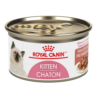 Conserve pour chat Royal Canin - Fines tranches en sauce chaton - Boutique Le Jardin Des Animaux -conserve pour chatBoutique Le Jardin Des AnimauxRCFHCI85