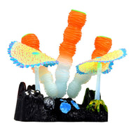 Décoration pour aquarium GLOW, orange - Boutique Le Jardin Des Animaux -DécorationBoutique Le Jardin Des Animaux100899