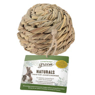 Jouet à ronger Naturals Living World Green - Balle - diam. 13 cm (5 po)