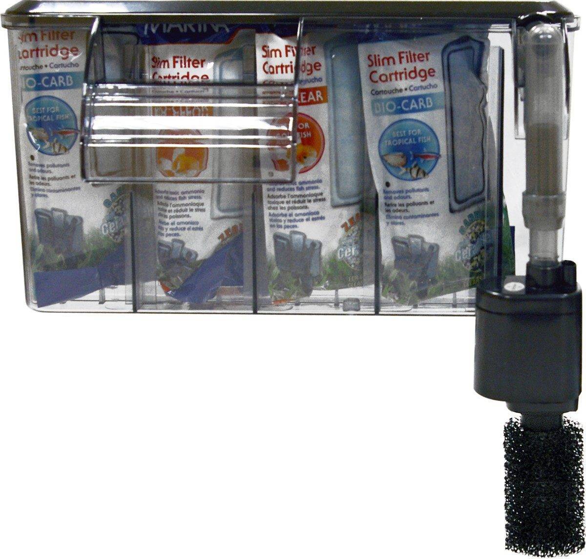 Filtre Slim Mini Marina pour aquariums d'eau plus 19 L (5 gal US