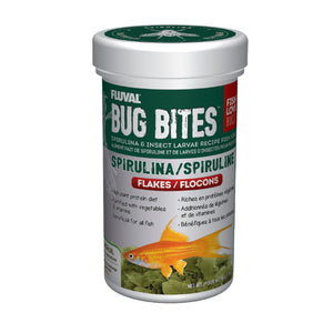 Fluval Bug Bites Flocons avec spiruline - Boutique Le Jardin Des Animaux -Nourriture PoissonBoutique Le Jardin Des Animauxa7355