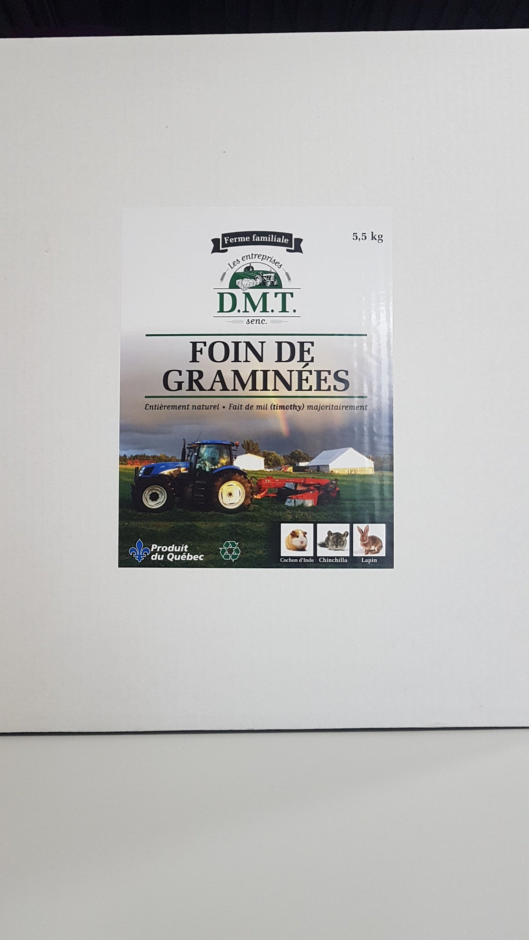 Foin de graminée D.M.T - Boutique Le Jardin Des Animaux -Nourriture petit mammifèreBoutique Le Jardin Des Animaux16020