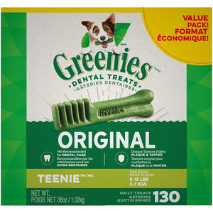 Greenies Gâterie dentaire Teenie - Boutique Le Jardin Des Animaux -Gâterie pour chienBoutique Le Jardin Des Animaux138-10100