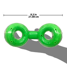 Charger l&#39;image dans la galerie, Haltère Scentology Nerf Dog en forme de 8, parfum de bœuf, vert, 21 cm (8,3 po) - Boutique Le Jardin Des Animaux -jouet chienBoutique Le Jardin Des AnimauxVP6949
