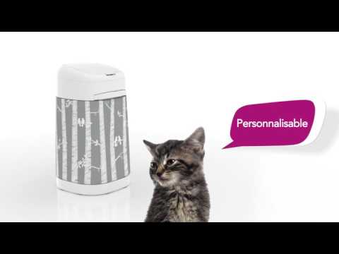 Poubelle à litière LitterLocker® Fashion pour chat