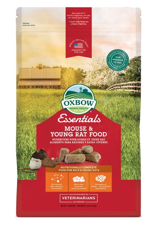 Oxbow Essentials - Nourriture Pour Souris / Jeune Rat