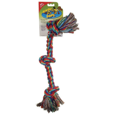 Jouet à tirer Knot-A-Rope Dogit, multicolore - Boutique Le Jardin Des Animaux -jouet chienBoutique Le Jardin Des Animaux72354