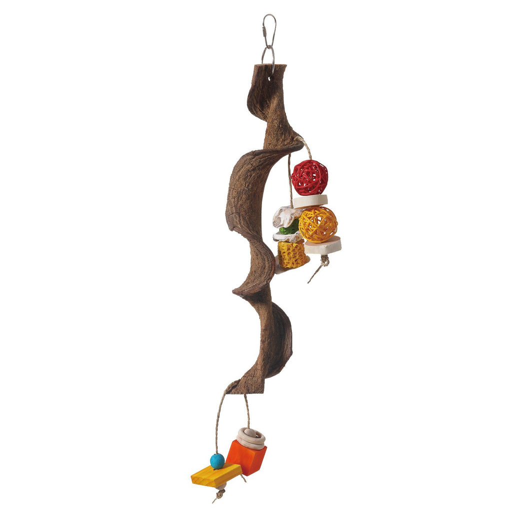 Jouet d’enrichissement SMART.PLAY HARI pour perroquets, perchoir vertical en spirale - Boutique Le Jardin Des Animaux -Accessoire pour oiseauxBoutique Le Jardin Des Animaux81017