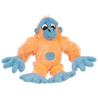 Jouet Puppy Luvz Dogit en peluche avec organe sonore, gorille orange et bleu - Boutique Le Jardin Des Animaux -jouet chienBoutique Le Jardin Des Animaux72730