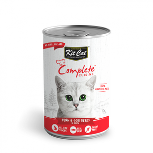 Conserve pour chat Kit Cat - Thon et baies de goji en bouillon
