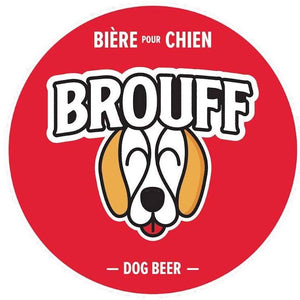 La bière pour chiens Brouff, 250 ml. par bouteille - Boutique Le Jardin Des Animaux -Gâterie pour chienBoutique Le Jardin Des AnimauxBR001960