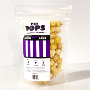 PetPops - Gâteries de popcorn pour chien à l'agneau