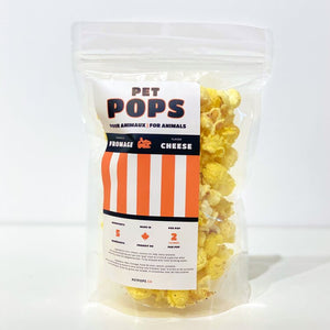 PetPops - Gâteries de popcorn pour chien au fromage