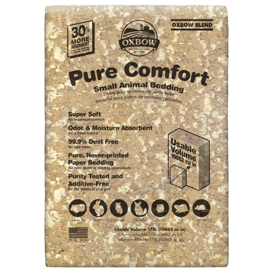 Oxbow Pure Comfort - Litière De Papier, Mixte 178 Litres