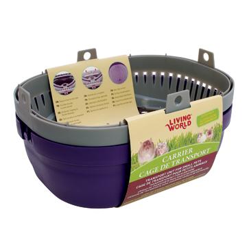 Living World Cage de transport violette pour petit mammifères - Boutique Le Jardin Des Animaux -Accessoire petit mammifèreBoutique Le Jardin Des Animaux60887