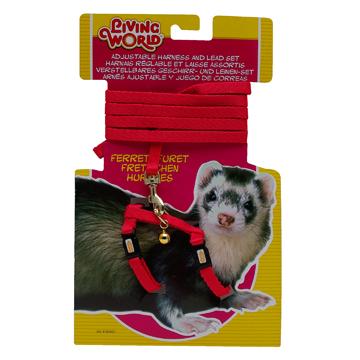 Living World Ensemble laisse et harnais pour furet - Boutique Le Jardin Des Animaux -Accessoire petit mammifèreBoutique Le Jardin Des Animaux60860