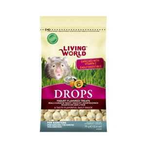 Living World Régal drops aux yogourt pour hamsters - Boutique Le Jardin Des Animaux -Gâterie petit mammifèreBoutique Le Jardin Des Animaux60300