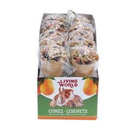 Living World régals cornets arôme de fruits pour petits mammifères - Boutique Le Jardin Des Animaux -Gâterie petit mammifèreBoutique Le Jardin Des Animaux60483