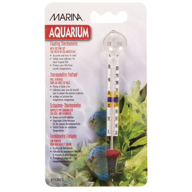 Marina Thermomètre flottant avec ventouse Celsius-Fahrenheit - Boutique Le Jardin Des Animaux -chauffage aquariophilieBoutique Le Jardin Des Animaux11204
