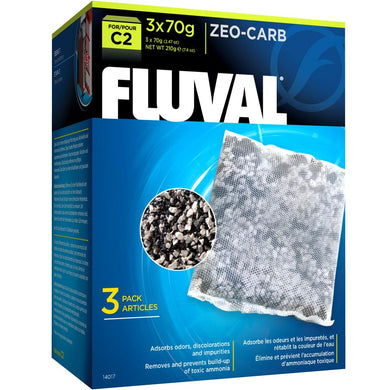 Masses filtrantes Zeo-Carb Série C2, paquet de 3 Fluval - Boutique Le Jardin Des Animaux -Masse FiltranteBoutique Le Jardin Des Animaux14017