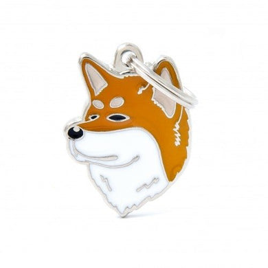 Médaille pour chien collection Friends, AKITA INU - Boutique Le Jardin Des Animaux -médailleBoutique Le Jardin Des AnimauxMF86