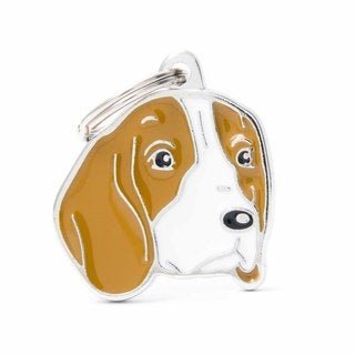 Médaille pour chien collection Friends, BEAGLE - Boutique Le Jardin Des Animaux -médailleBoutique Le Jardin Des AnimauxMF04N