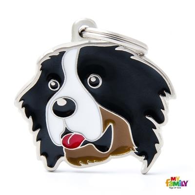 Médaille pour chien collection Friends, BOUVIER BERNOIS - Boutique Le Jardin Des Animaux -médailleBoutique Le Jardin Des AnimauxMF09