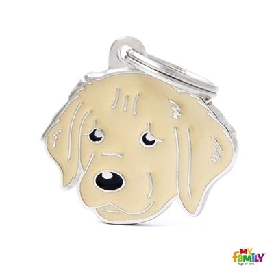 Médaille pour chien collection Friends, GOLDEN RETRIEVER - Boutique Le Jardin Des Animaux -médailleBoutique Le Jardin Des AnimauxMF30