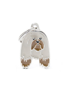 Médaille pour chien collection Friends, LHASA APSO - Boutique Le Jardin Des Animaux -médailleBoutique Le Jardin Des AnimauxMF74
