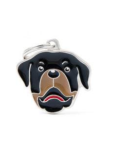 Médaille pour chien collection Friends, ROTWEILER - Boutique Le Jardin Des Animaux -médailleBoutique Le Jardin Des AnimauxMF52